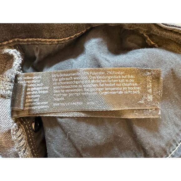 Eileen Fisher Organic Cotton Straight Leg Relaxed Fit Ankle Jeans Size 14 - Picture 4 of 4